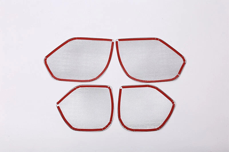 Aluminum Side Door Speaker Grille Mask Cover Trim For Range Rover Velar 2018-23