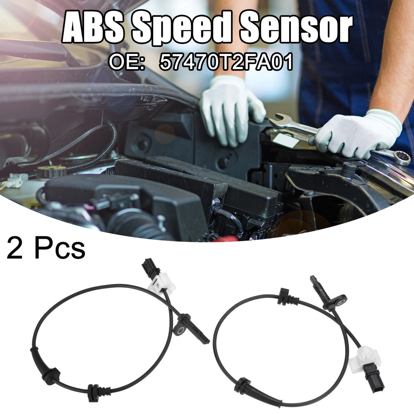 Rear ABS Wheel Speed Sensors for Honda Accord (2013-2017)
