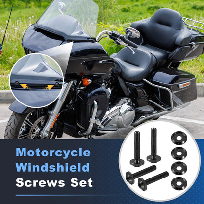 4x Windshield Screws for Harley Touring FLTRX Road Glide (2015–2023)