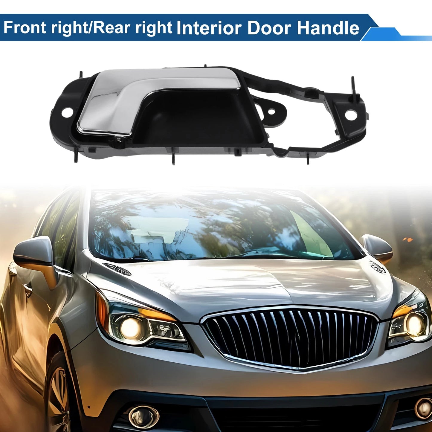 Front Driver Side Interior Door Handle for Buick Excelle (2008–2016)