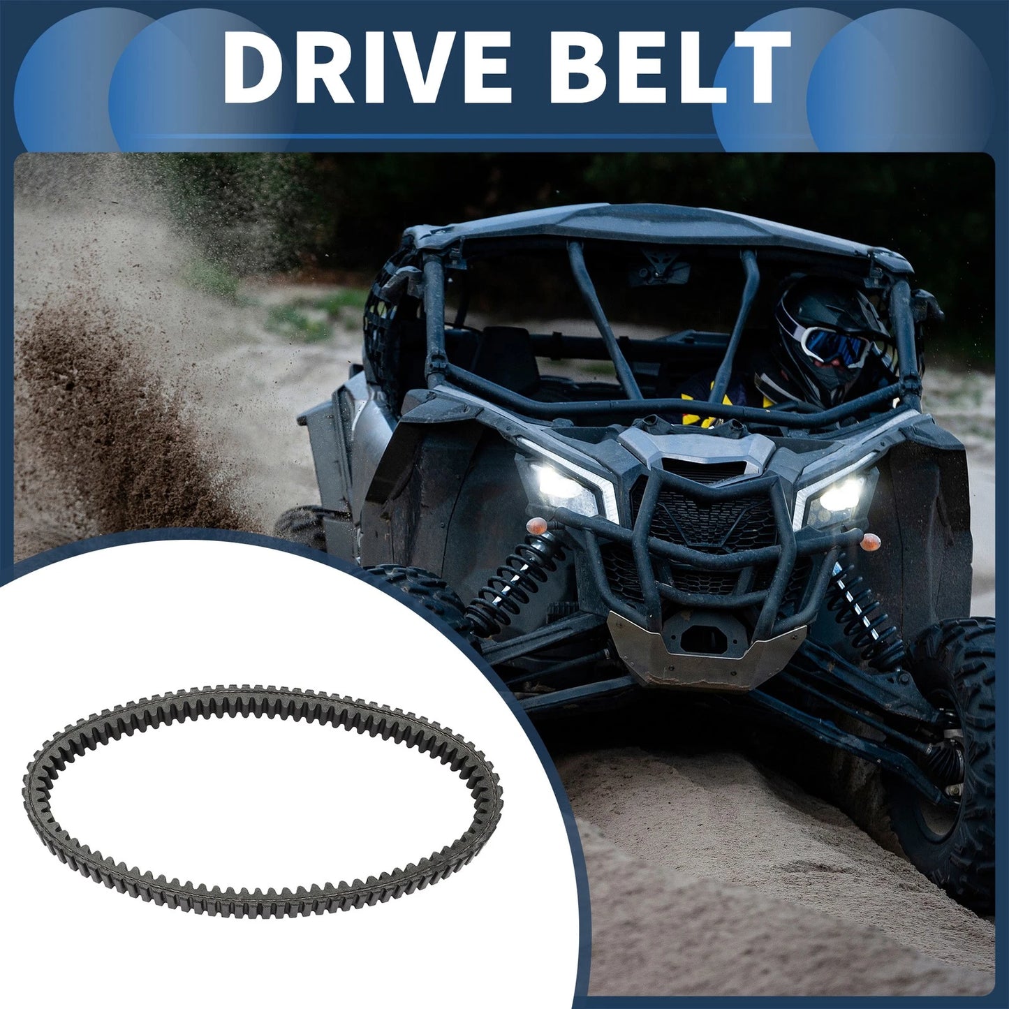 Drive Belt V-Belt for Kawasaki KVF360A PRAIRIE 360 4X4 (2003–2012)