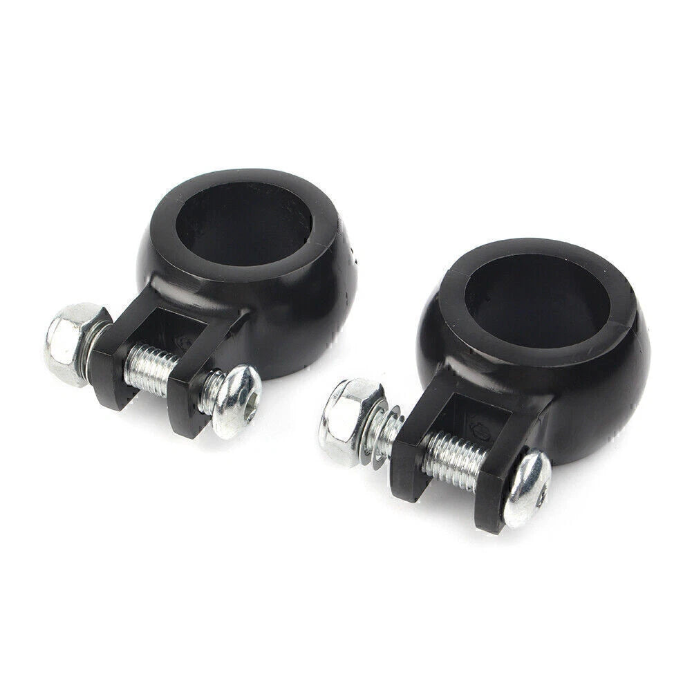 1-1/4" Engine Crash Bar Foot Peg Mount Bracket for Harley Universal