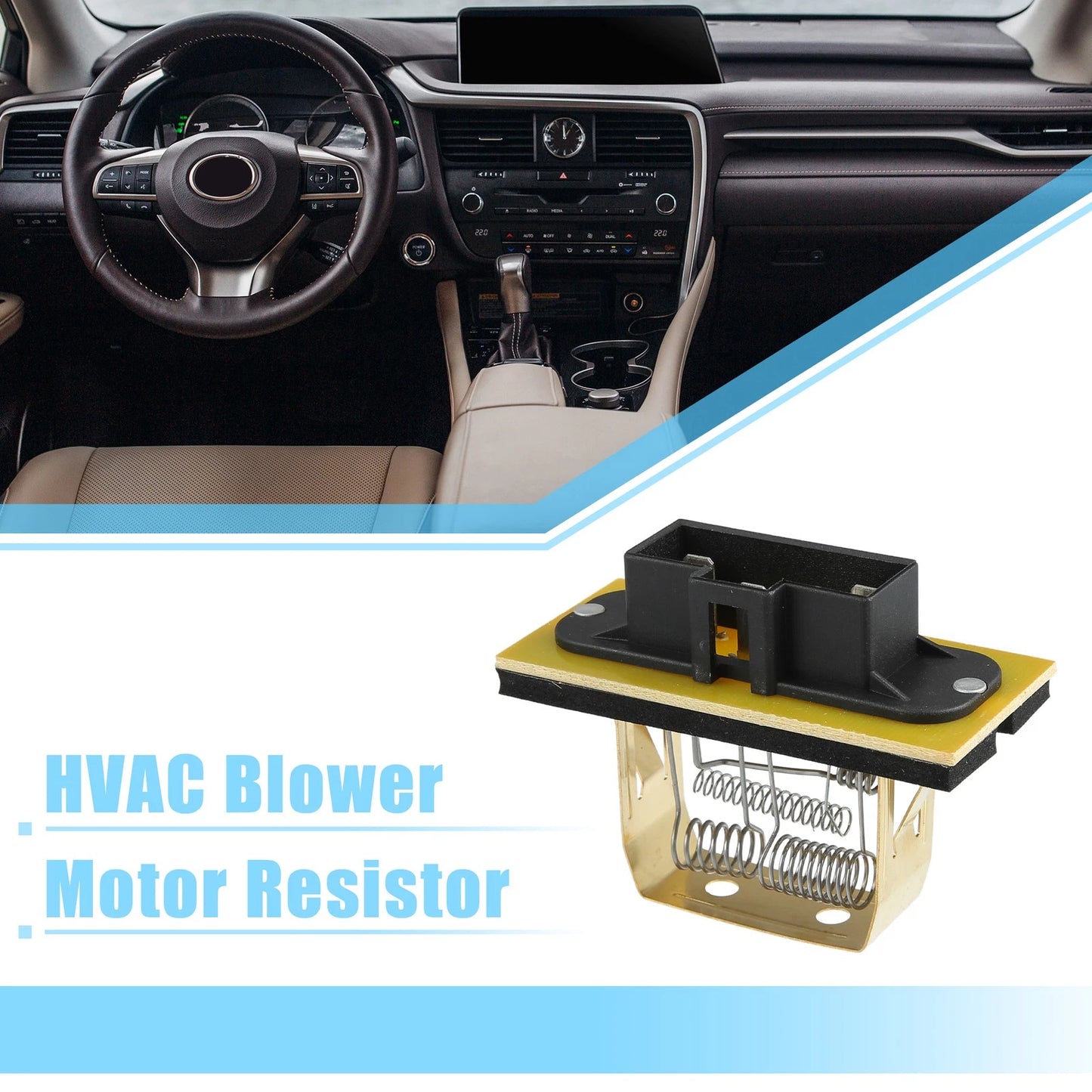 HVAC Blower Motor Resistor AC Control Module for Dodge Grand Caravan (1996-2000)