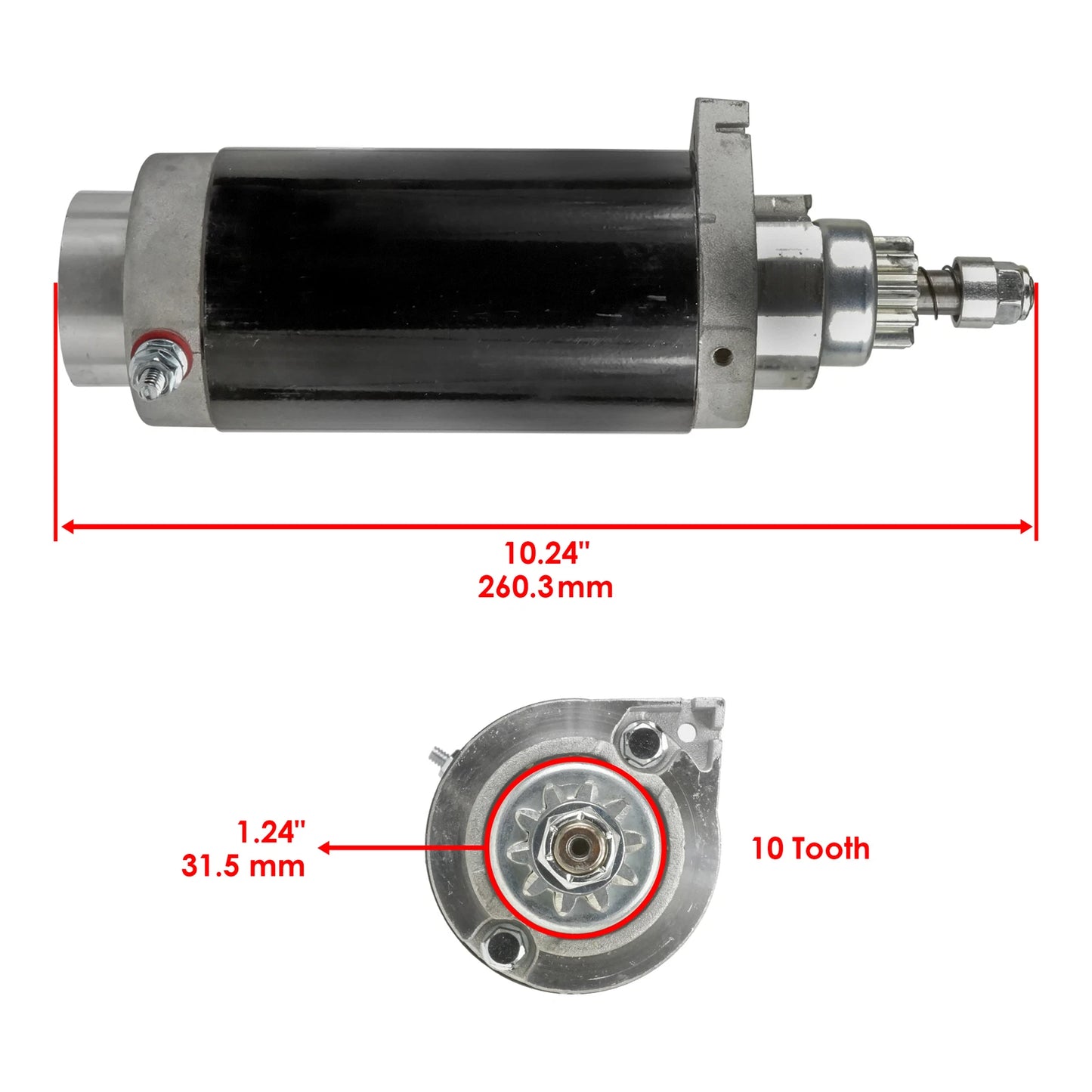 Starter for Marine Outboard 90HP 1994-1999 / Jet 1995-1999