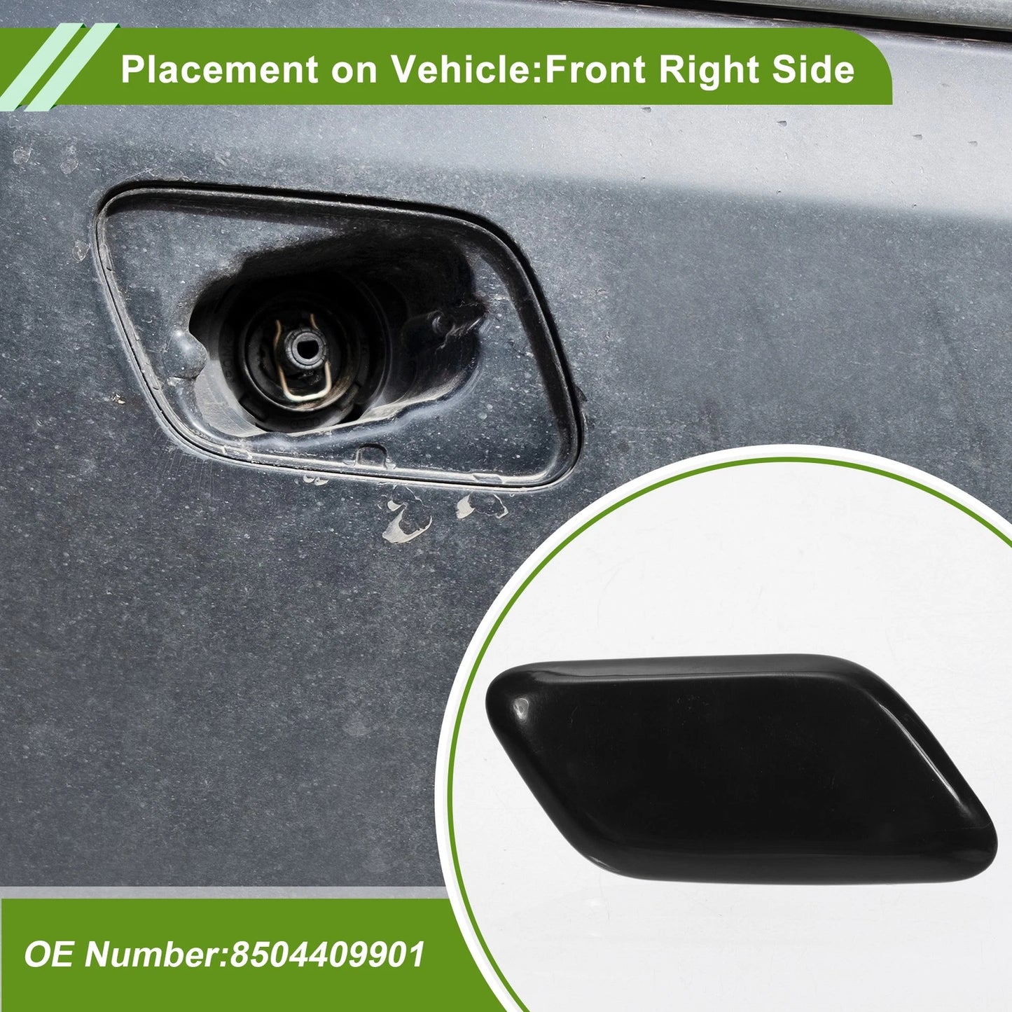 Front Right Washer Nozzle Cover for Toyota Avensis (2003-2008)