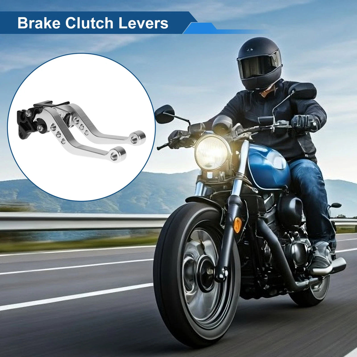 Lever / Adjustable Short / Brake Clutch Lever for Yamaha YFZ 450 (2003–2006)