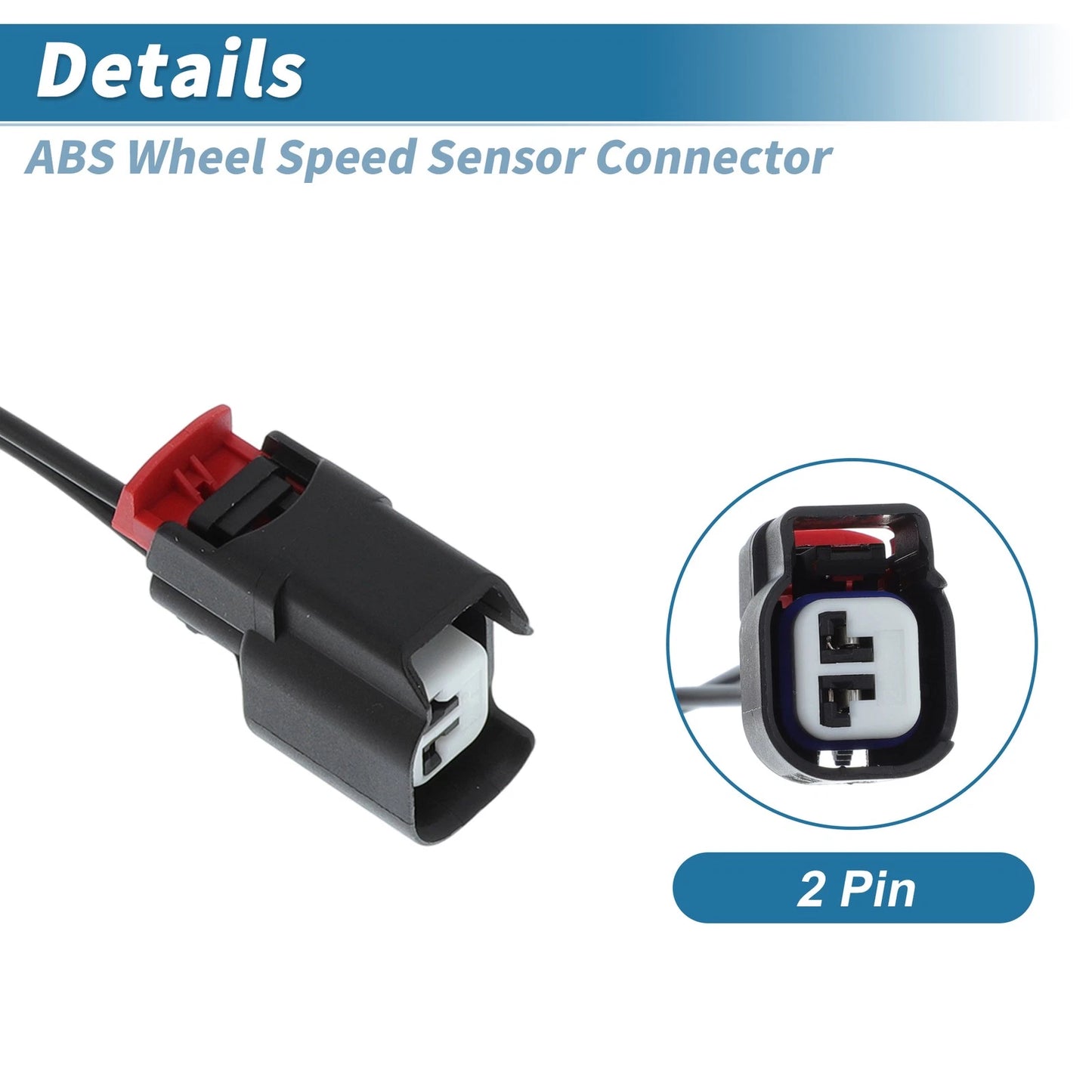 ABS Wheel Speed Sensor Connector for Dodge Jeep (2011-2018)