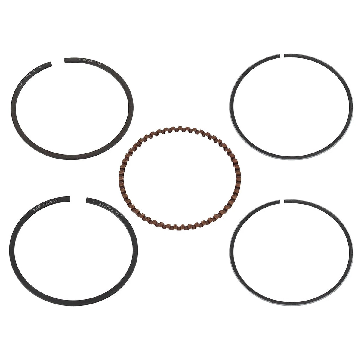 Namura 48mm .040 Over Bore Piston Rings for Kawasaki KFX90 (2007-2024)