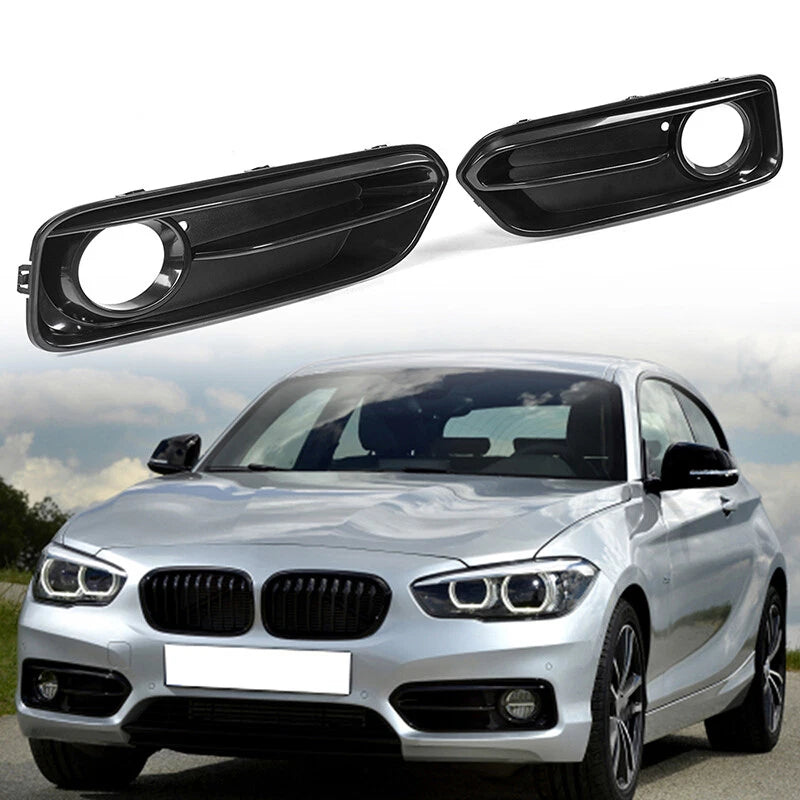 Front Bumper Fog Light Grille Covers for BMW 1 Series F20 F21 (2015-2019) 2 x