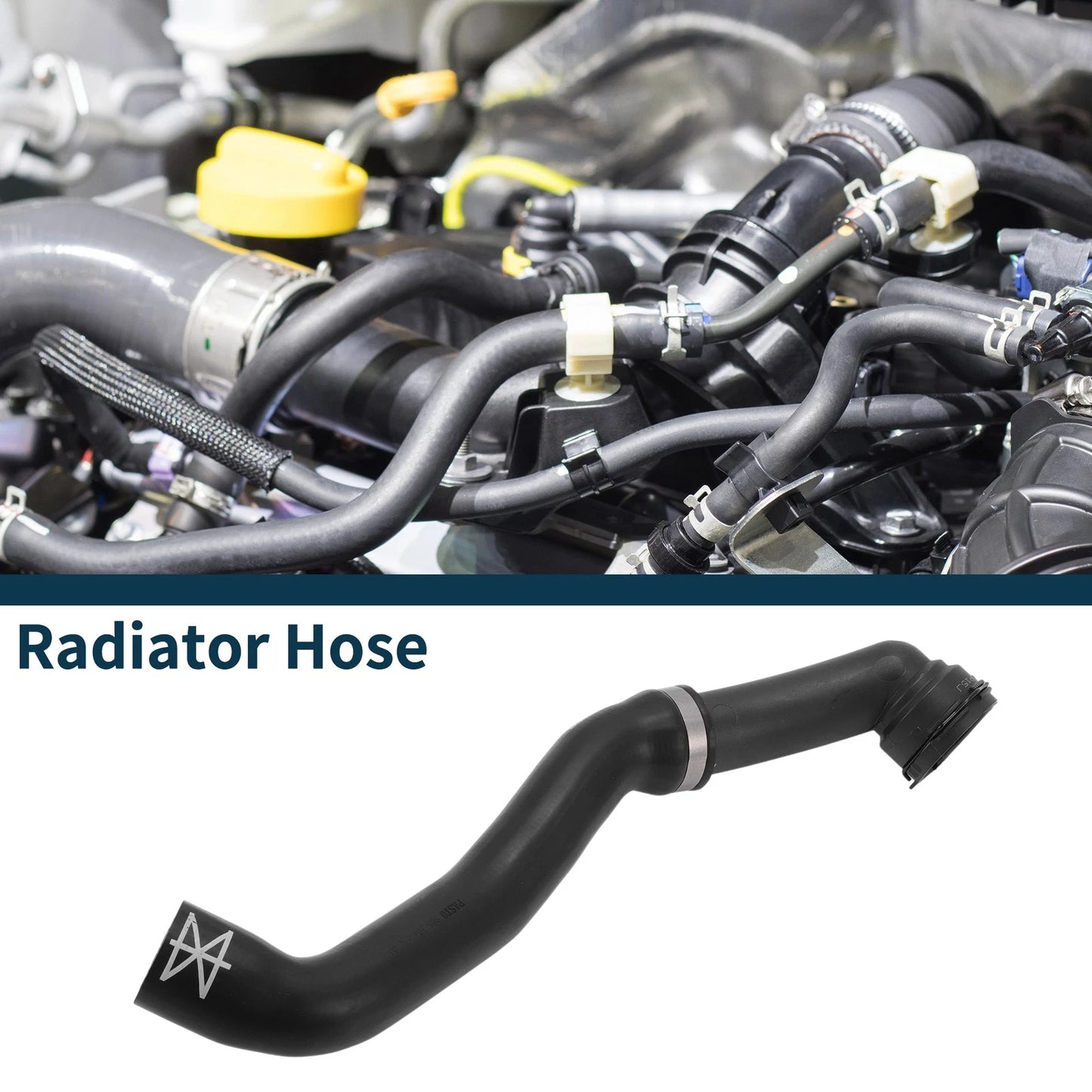 Radiator Hose Rubber Water Pipe for Porsche Cayenne (2009-2009)
