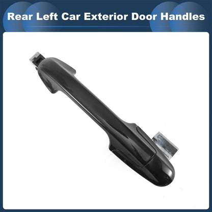 Rear Left Exterior Door Handle for Honda Accord (2003-2007) - Black