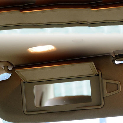 Gray Left Sun Visor Mirror Holder Cover for Mercedes S-Class (1998-2005)