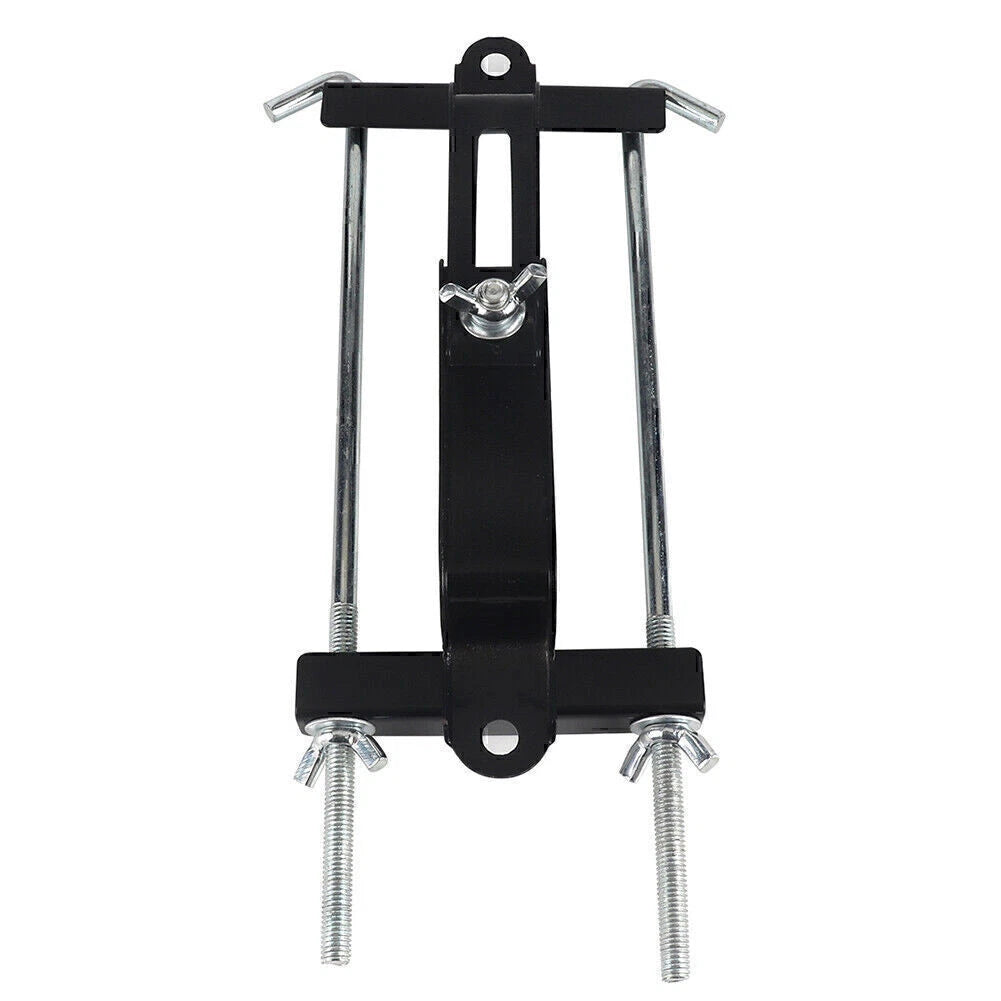 Black Adjustable Battery Holder for Car Storage - Stabilizer Bracket