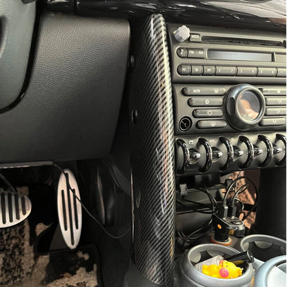 Carbon Style ABS Side Center Support Panel Trim Fit for Mini Cooper R50 R52 R53