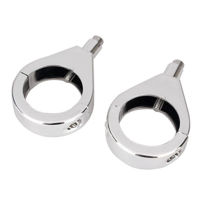 41mm Fork Tubes & Turn Signal Fork Clamp for Harley Softail