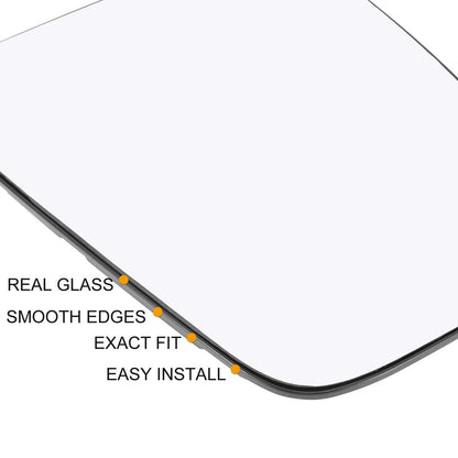 Heated Right Side Rearview Mirror Glass w/ Backing Plate for Ford Transit (15-20)
