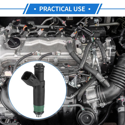 8 x Fuel Injector 4.7L Black for Dodge Ram 1500 (2004-2007)