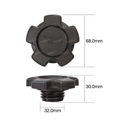 Engine Oil Filler Cap for Datsun 260C 2.6L 6cyl (1973-1979)
