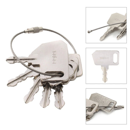 5 x Ignition Keys for Terex Generation 7 Articulated Dump (2010-2023)