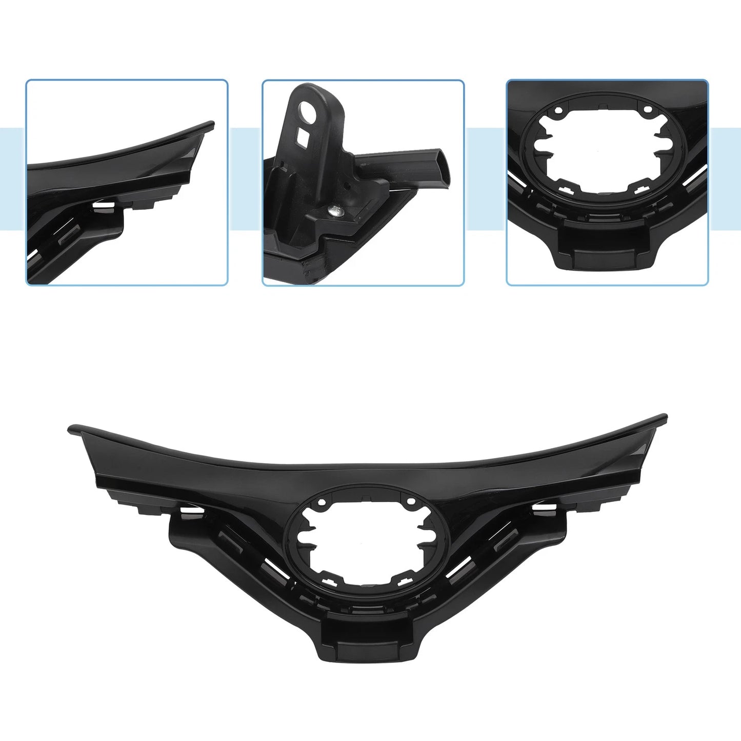 Front Bonnet Bumper Grille for Toyota CHR 2018-2019 Black
