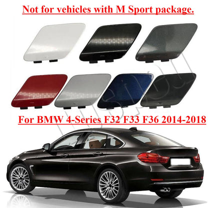 Rear Bumper Tow Hook Eye Cover Cap for BMW 4-Series (2014–2018)