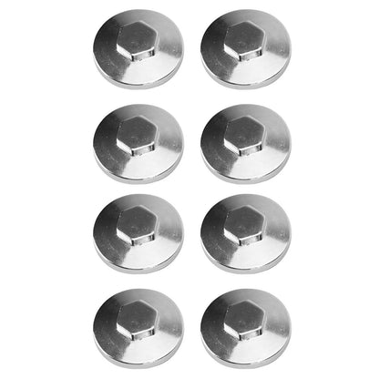 8x Valve Caps with O-Rings for Honda CB 350 400 500 550 750 (1969-1976)