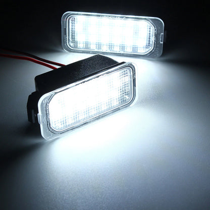 18SMD LED License Plate Light Lamp for Ford Fiesta JA8 (2008–2019)