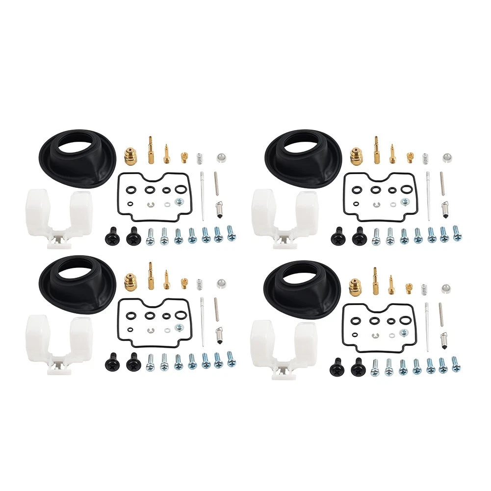 4 x Carburetor Repair Kit for Yamaha XVS1100/XVS1100A (1999-2009)