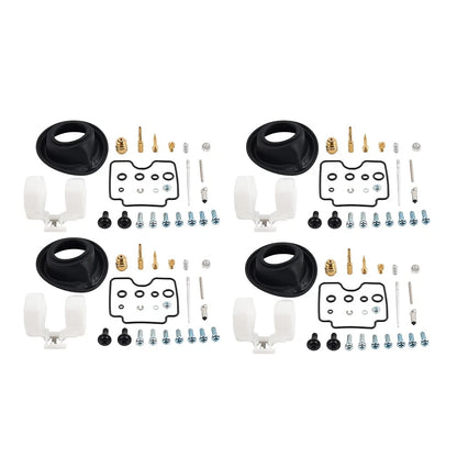 4 x Carburetor Repair Kit for Yamaha XVS1100/XVS1100A (1999-2009)