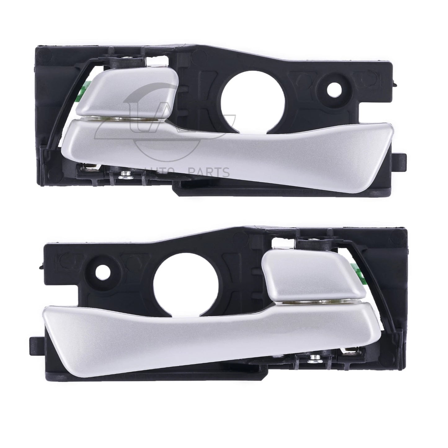 Door Handle Inner for Hyundai Accent RB 2011-2019 Set of 2 Silver