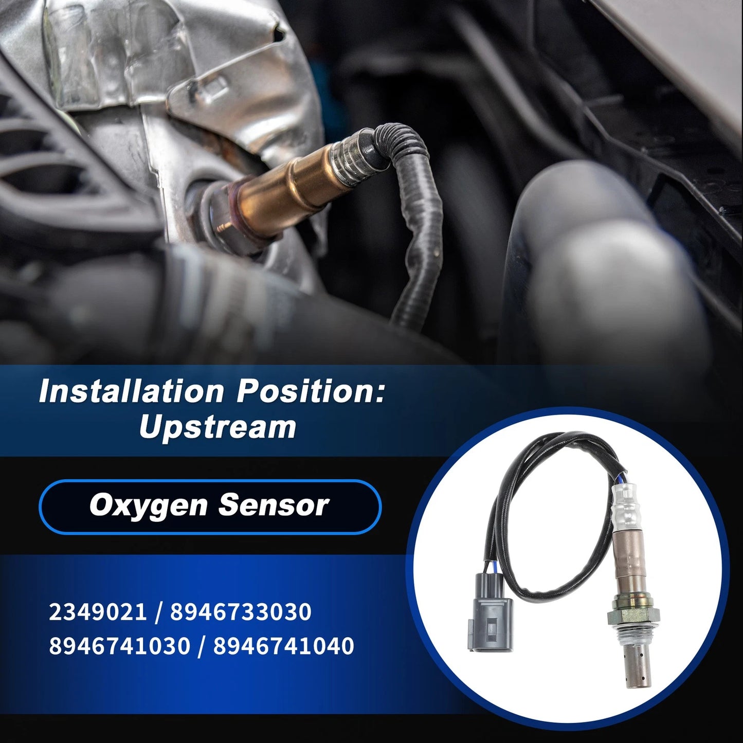 Oxygen Sensor for Toyota Sienna Solara 3.0L V6 (2001-2003) 1 pcs