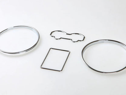 Gauge Ring Bezel Set for VW MK4 Golf/Jetta/Bora (2000-2006)