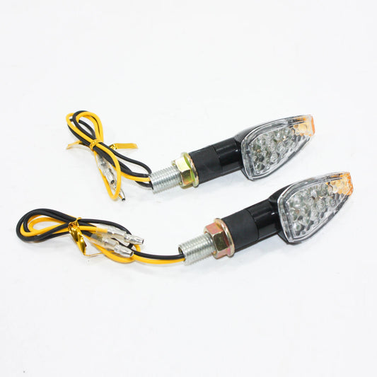 12V LED Turn Signal Lights for PIT Dirt Motorcycle Bike MX