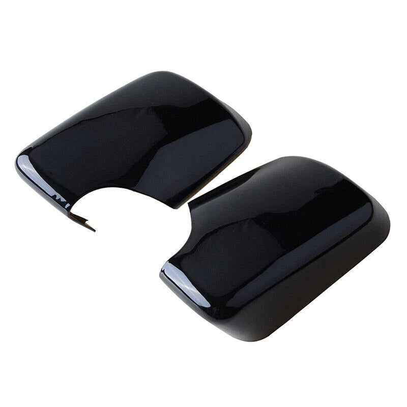 Gloss Black Rearview Mirror Covers for BMW E46 E39 325i 330i 525i 530i 540i
