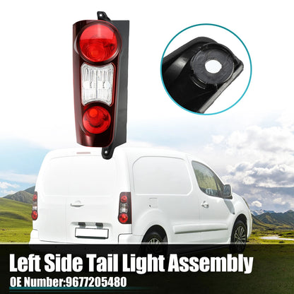 Right Side Tail Light Lens Housing for Peugeot Partner (2012-2019)