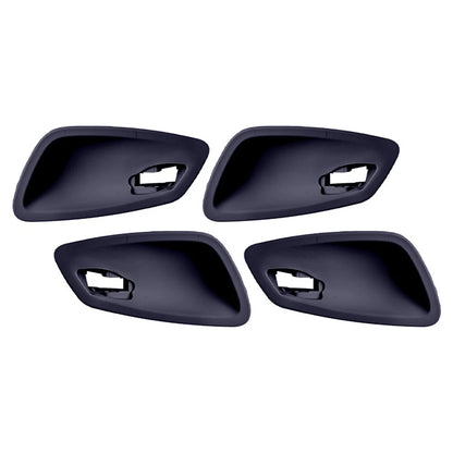4 x Inner Door Handle Bowl Covers for BMW 3 Series E90 (2005-2012) Black