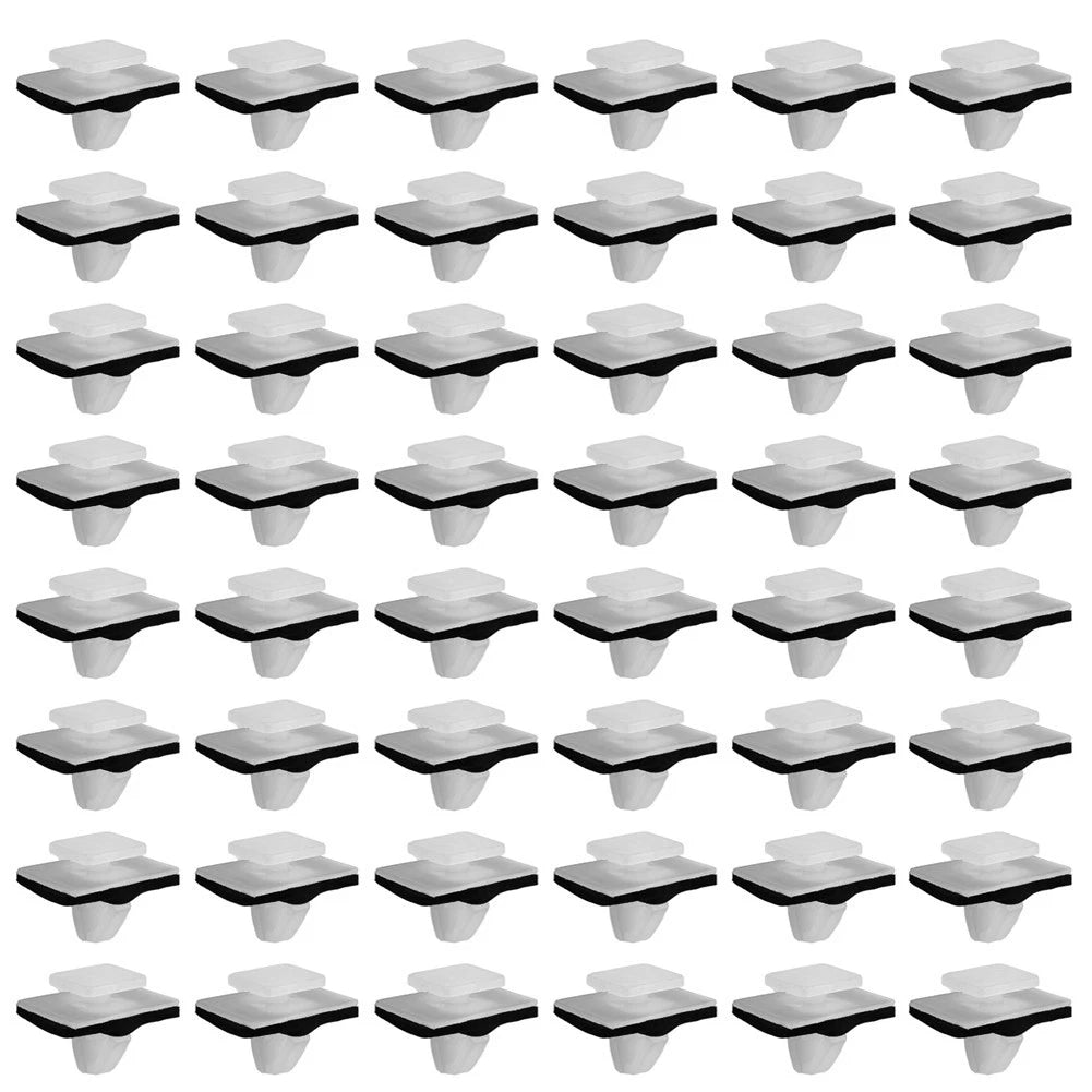 Rivet Clips 50pcs Nylon Moulding Panel Retainer With Sealer