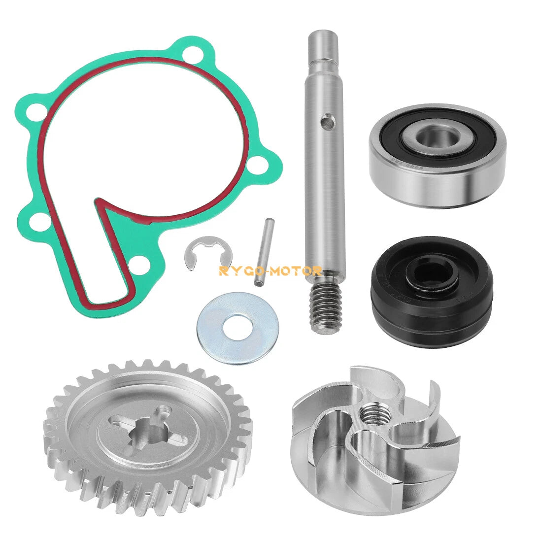 Water Pump Impeller Bearing Seal & Gasket Yamaha Banshee 350 (1987–1987)