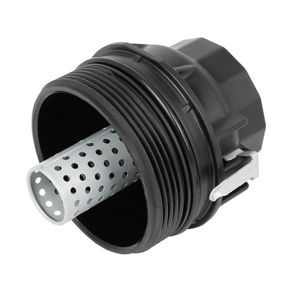 Black Oil Filter Cap Cover for Toyota 4Runner, FJ, Tundra, Lexus (2003-2023)