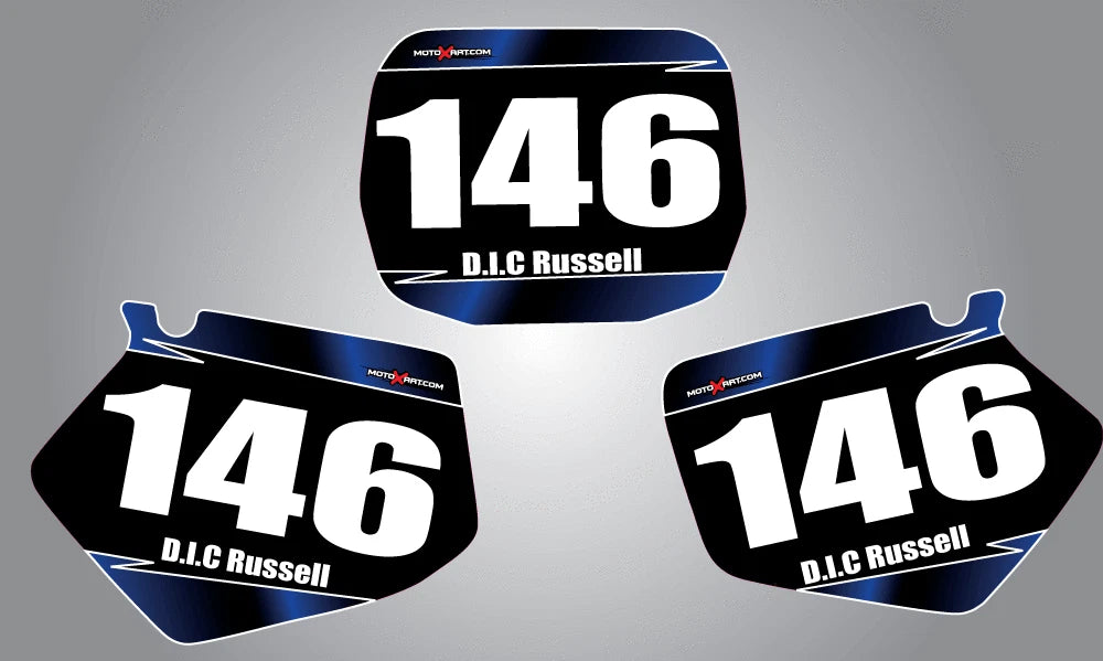 Custom Number Graphics for Yamaha YZ125 YZ250 (1996-1999)