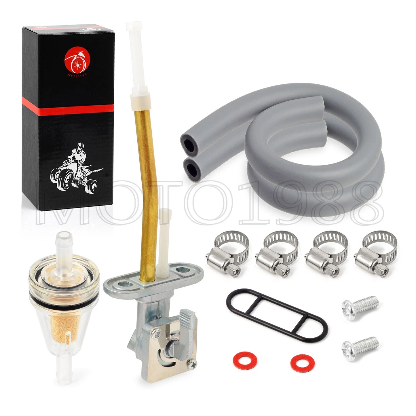 Fuel Valve Petcock kit for Kawasaki Bayou 400 4X4 (1993–1999)