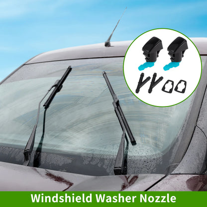 Windshield Washer Nozzle &  Hose Connectors for Chevrolet (2013-2017)