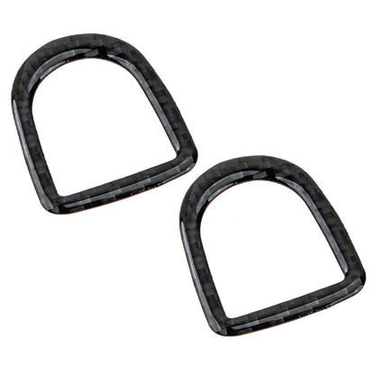 Carbon Fiber Door Lock Pin Covers for Ford Mustang GT (2015-2023)