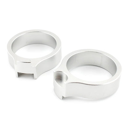 2 x Handlebar Riser Mounting Clamps for Honda CBR1100XX CBR600F VFR800 (2002-2013)