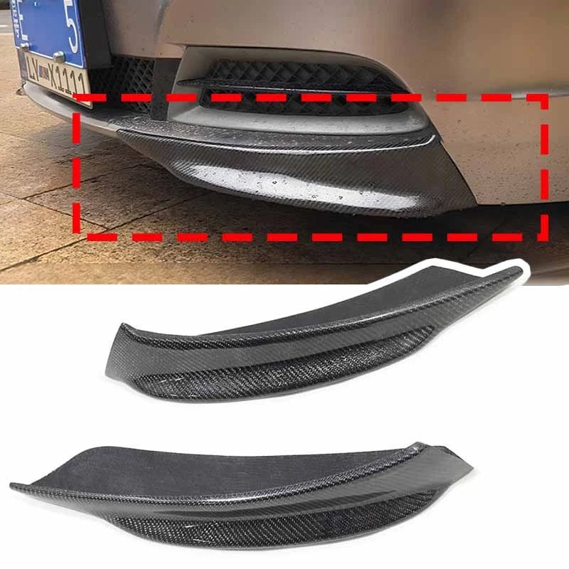 Real Carbon Fiber Front Bumper Splitter Side Corner Cover for BMW Z4 E89 2009-16