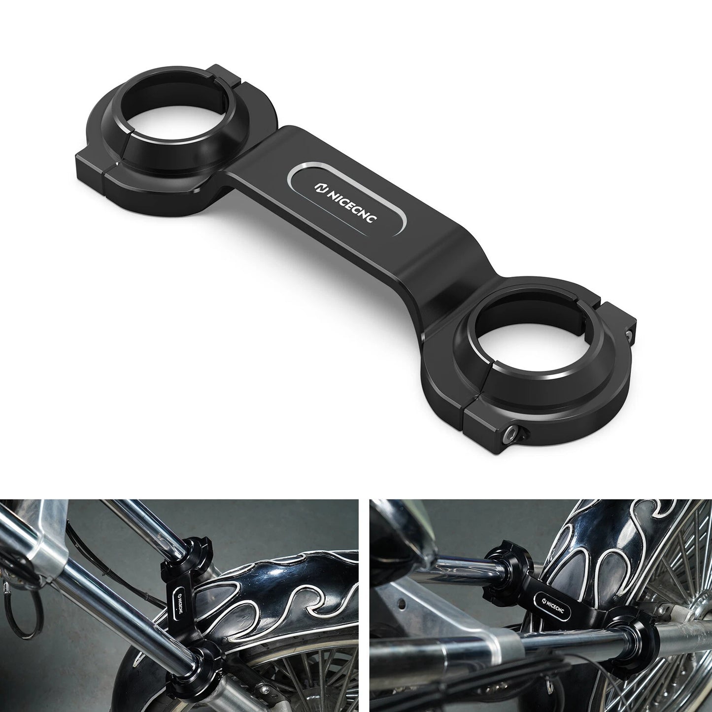 Front Fork Brace Stabilizer for Harley Iron 1200 XL1200NS (2018-2020)