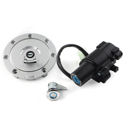 Ignition Switch & Fuel Gas Cap Cover Set for Honda CB500 CB600F