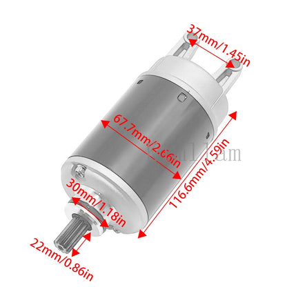 Starter Motor for Kawasaki ZX900 Ninja ZX-9R, ZR1000 Z1000 (1998-2009)