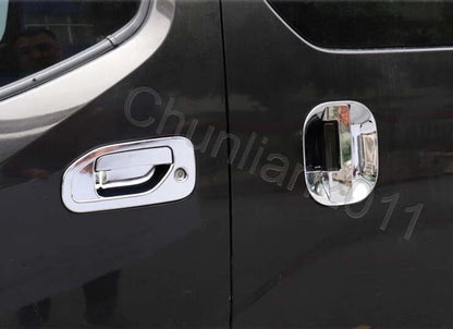 8PCS Door Handle Bowl Cover Trim for Nissan NV200 (2010-2023)