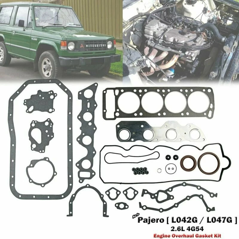 Gasket Kit for Mitsubishi Pajero 2.6L 4G54 (NA-NG) (1982-1991)